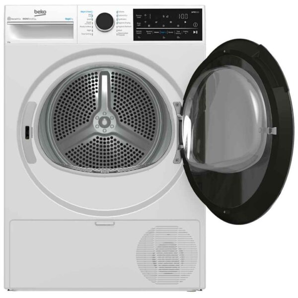 Rent to own home appliances australia orange rentals beko 9kg wifi connected hybrid heat pump dryer with steam 1