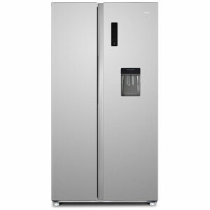 Rent to own home appliances australia orange rentals chiq 559l side by side fridge silver 1