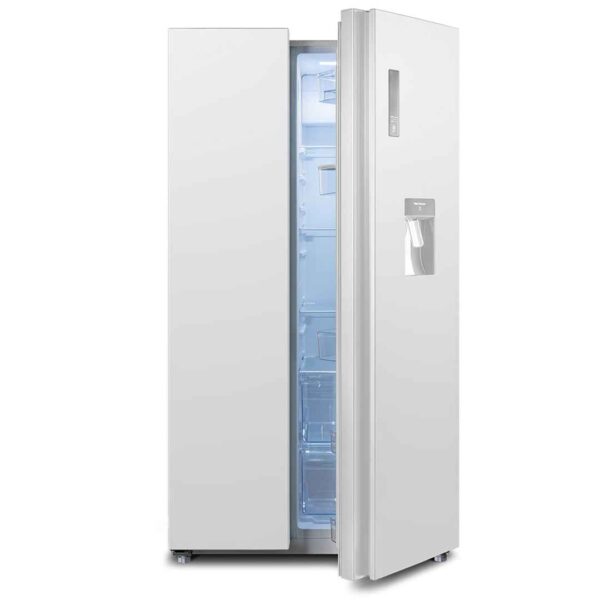 Rent to own home appliances australia orange rentals chiq 559l side by side refrigerator white 3
