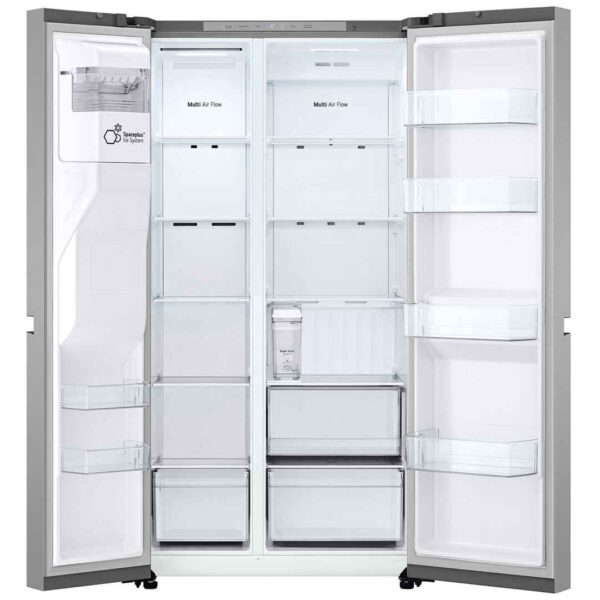 Rent to own home appliances australia orange rentals lg 626l side by side fridge stainless steel 2