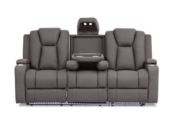 Astoria 3 seat sofa with dropdown console