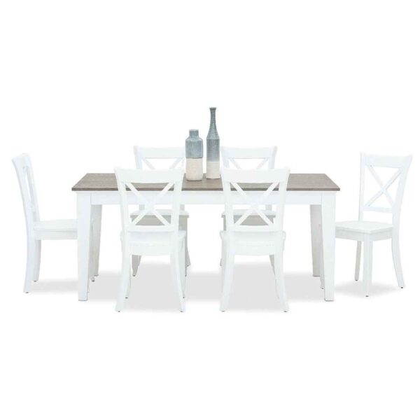 Rent to own home appliances australia orange rentals marseille light 7 piece dining suite with clouds dining chairs