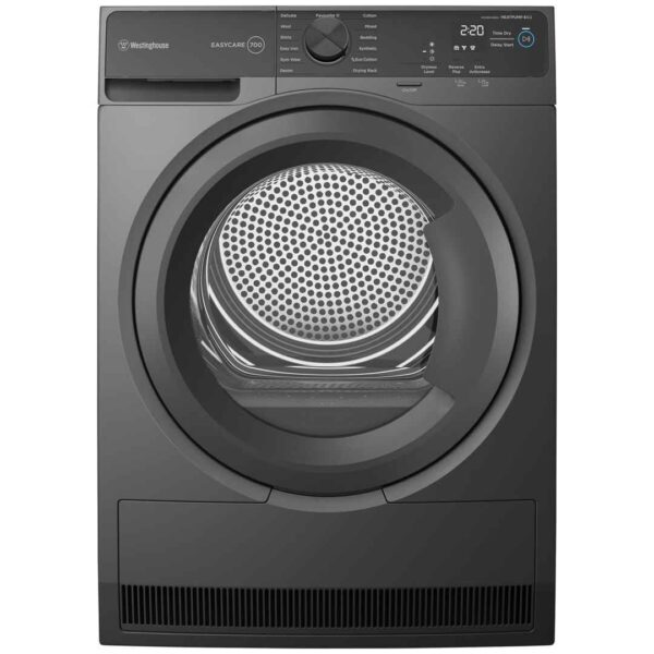 Rent to own home appliances australia orange rentals westinghouse 8kg easycare 700 series heat pump metallic