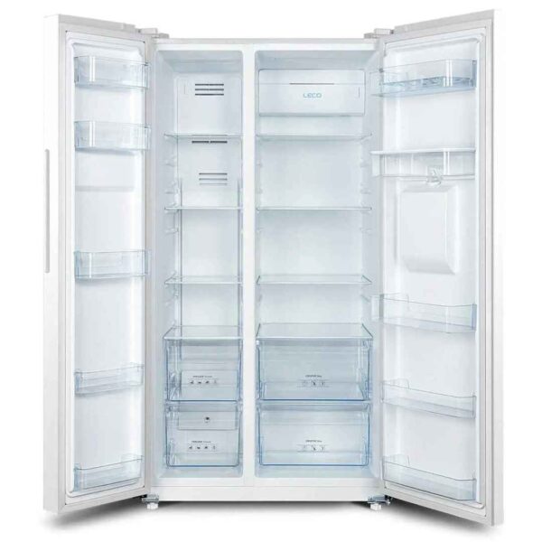 Rent to own home appliances australia orange rentals chiq 559l side by side refrigerator white 4