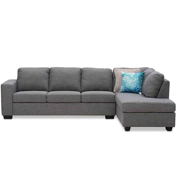Rent to own home appliances australia orange rentals fabric corner lounge with rhf chaise