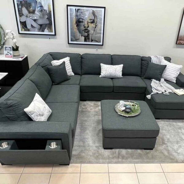 Rent to own home appliances australia orange rentals bayside corner lounge with right chaise 3