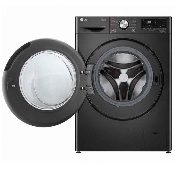 Rent to own home appliances australia orange rentals lg series 9 12kg8kg front load washer dryer combo with steam black 2