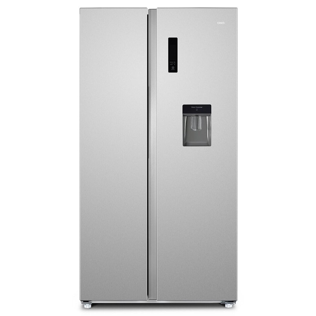 rent to own home appliances australia orange rentals chiq 559l side by side fridge silver 1
